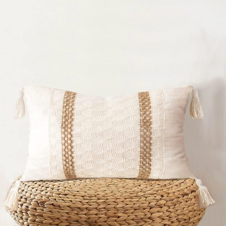 Jute hotsell pillow covers